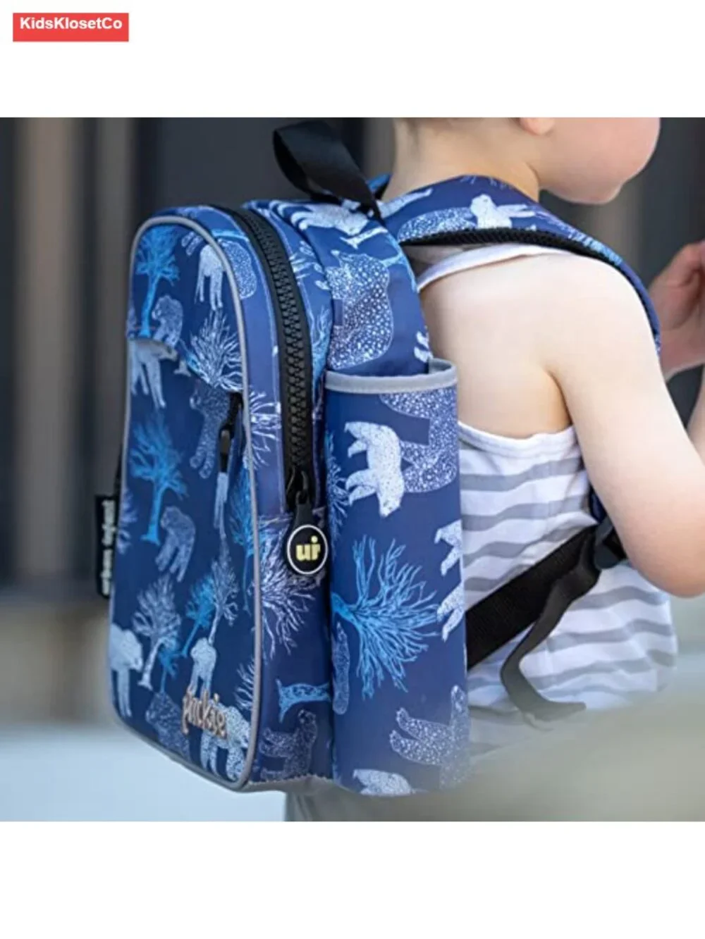 Toddler Preschool Backpack with Art Tube - Lightweight Daypack for Boys and